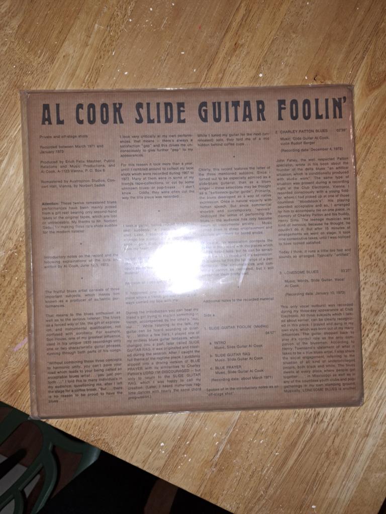Al Cook Slide Guitar Foolin' - Gitaarinstructieboek, Muziek en Instrumenten, Ophalen of Verzenden, Gebruikt, Overige typen