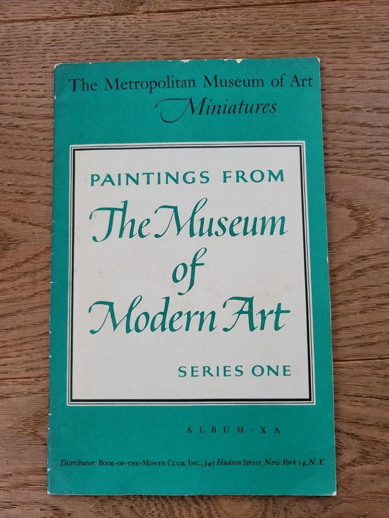 Metropolitan Museum of Art Miniatures - Modern Art, Ophalen of Verzenden, Gelezen, Fotografie algemeen, The Metropolitan Museum of Art