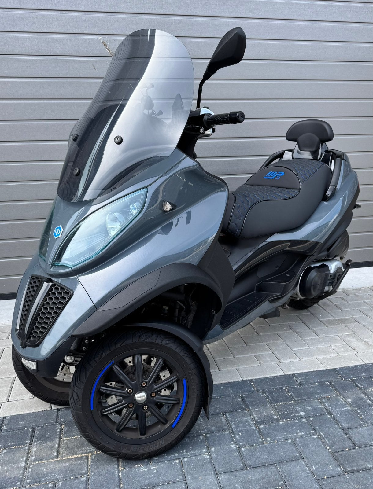 Piaggio mp3 500cc B rijbewijs custom seat, Motoren, Motoren | Piaggio, Bedrijf, Scooter, 12 t/m 35 kW, 1 cilinder, Automaat, Occasion