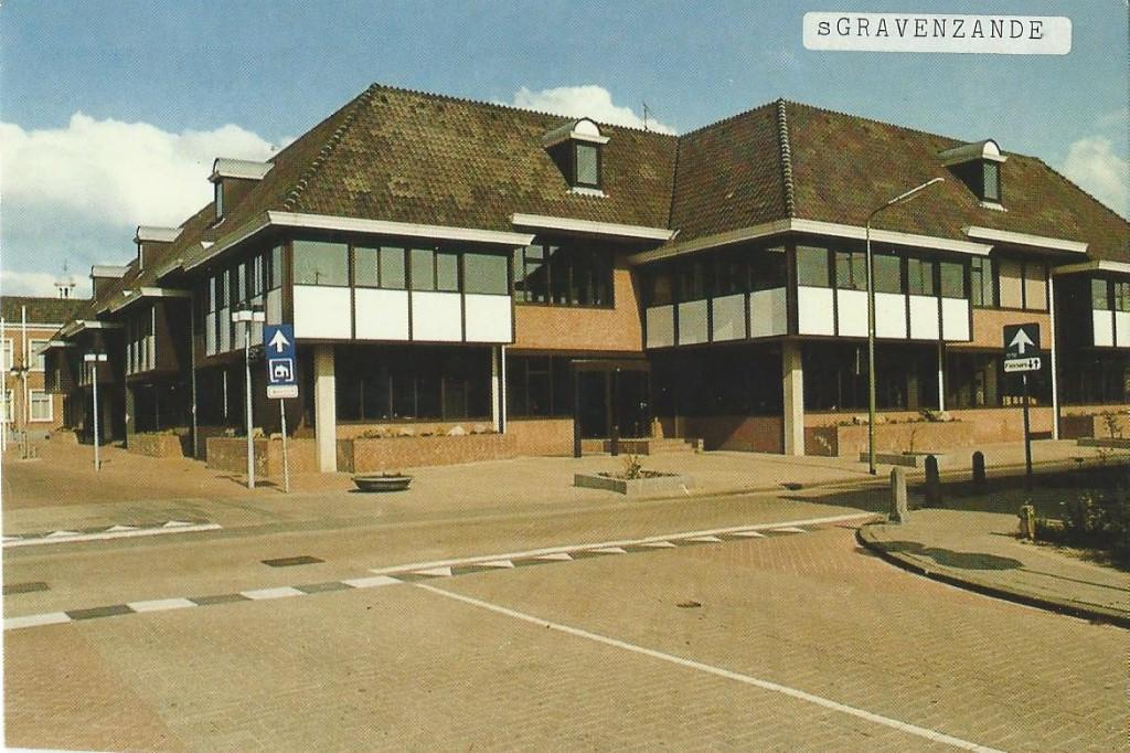 Ansichtkaart  's GRAVENZANDE  Gemeentehuis, Verzenden, 1980 tot heden, Gelopen, Zuid-Holland