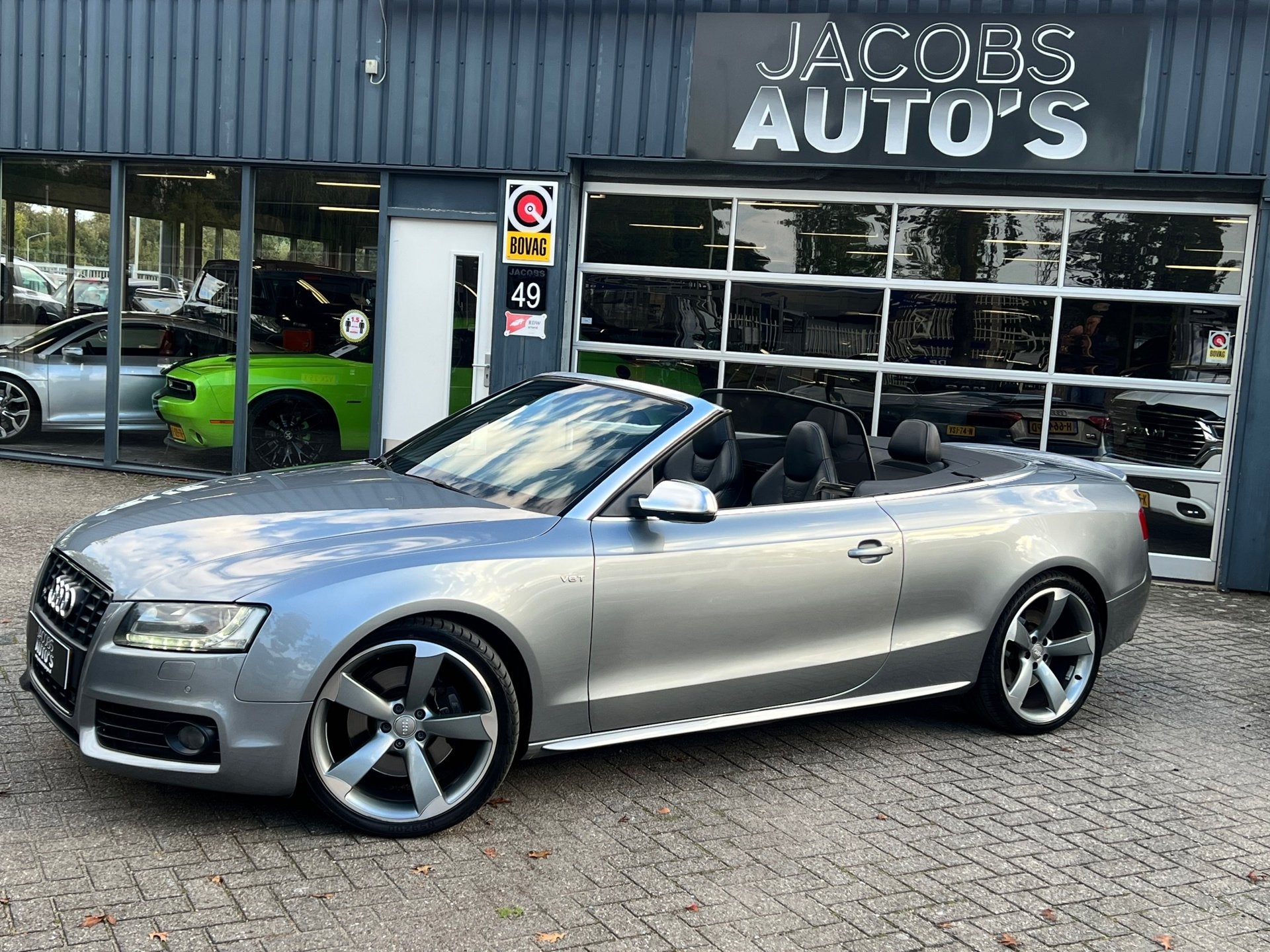 Audi A5 Cabriolet 3.0 TFSI S5 quattro Pro Line, Automaat, Euro 5, Gebruikt, Zwart