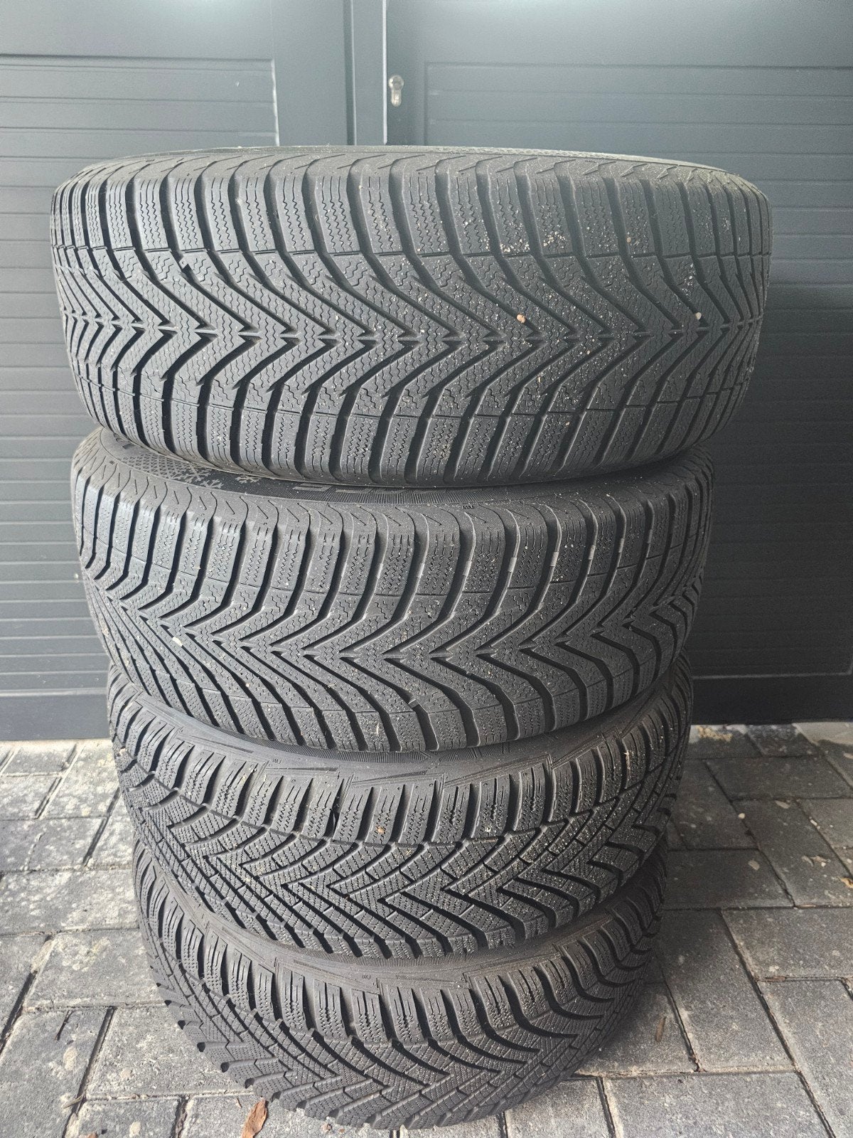 Winterbanden met velgen voor VW Golf, Jetta, Touran, Ophalen, Gebruikt, 16 inch, Banden en Velgen