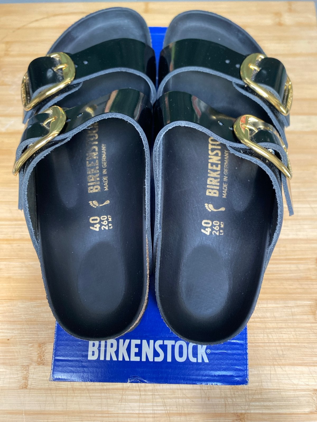 Birkenstock Slippers Zwart Maat 40 - Nieuw, Ophalen of Verzenden, Nieuw, Zwart, Slippers