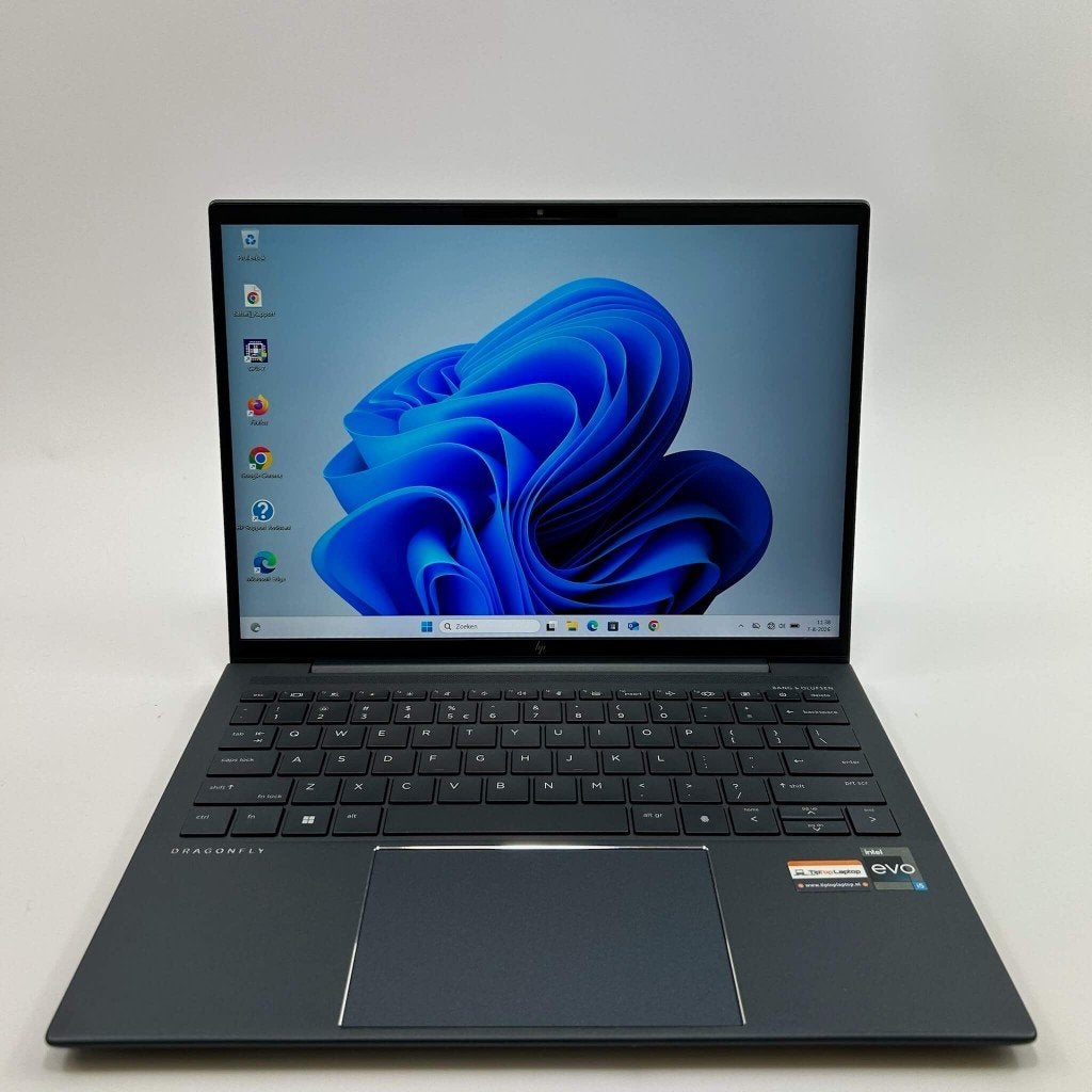 HP Elite Dragonfly G3 | Core i5-1235U | 16GB RAM | 512GB SSD, 9743AL, Qwerty, Tiptoplaptop, Refurbished