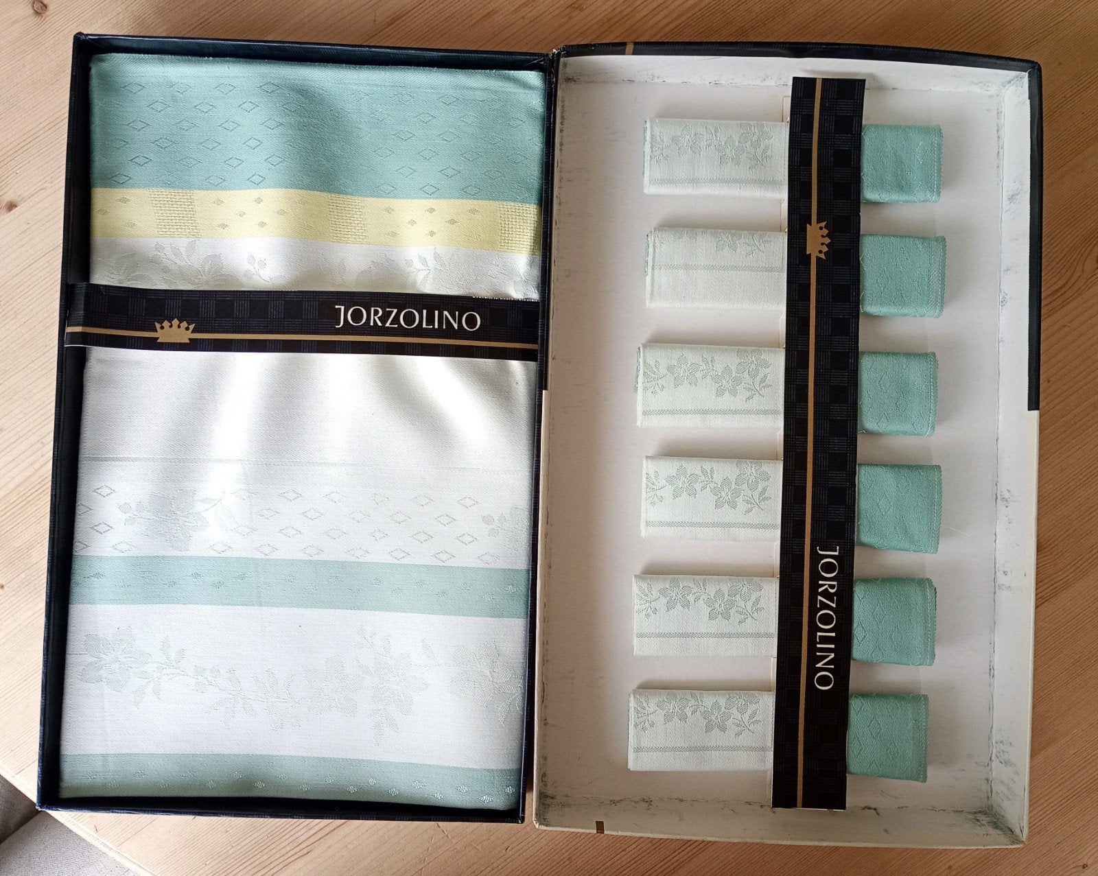 Jorzolino Tafelkleed en Servetten Set - Nieuw in Doos, Overige materialen, Inclusief servetten, Nieuw, Ophalen of Verzenden