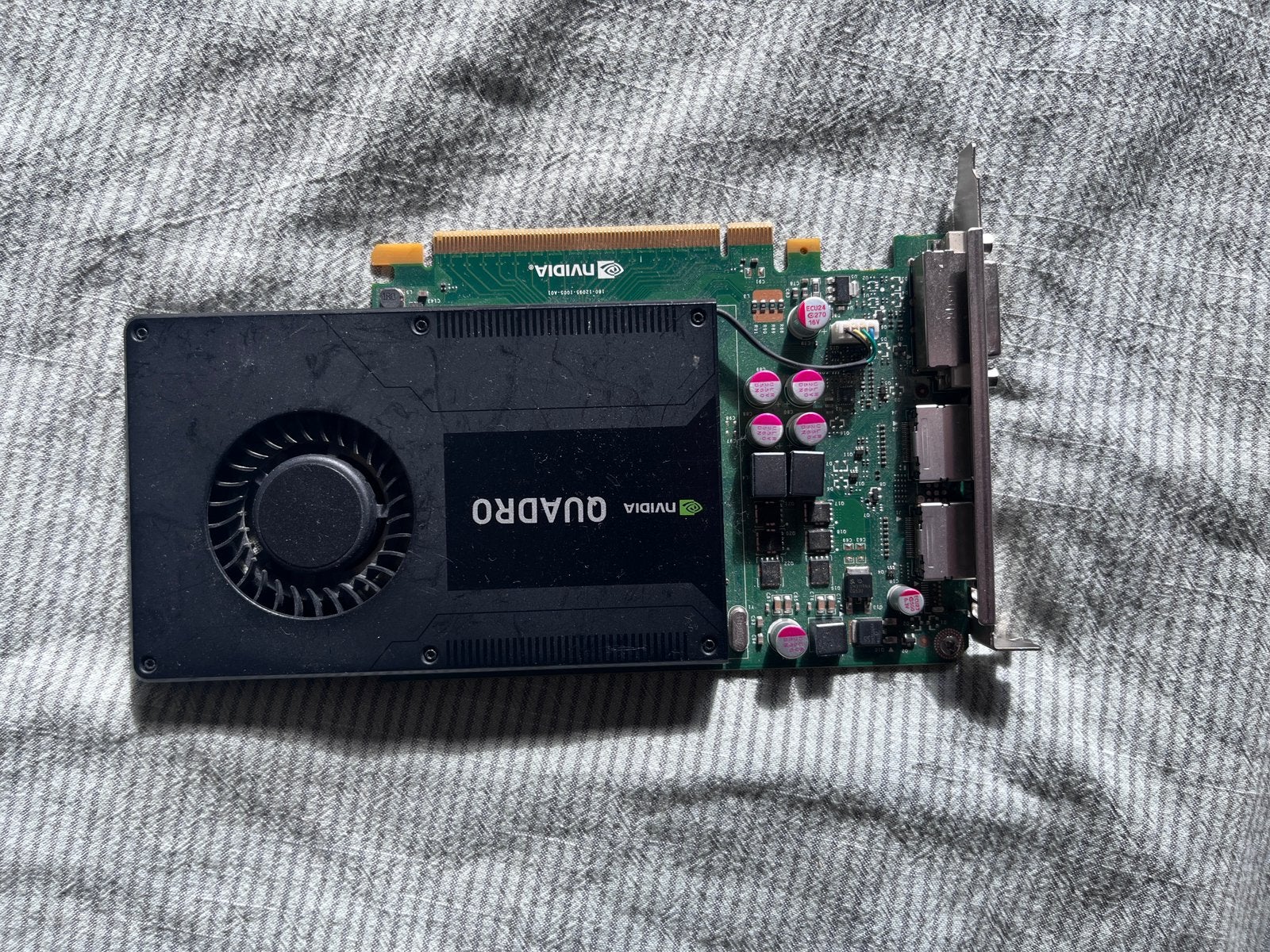 Nvidia Quadro K2000 GPU, Ophalen, Zo goed als nieuw, GDDR5, PCI-Express 3