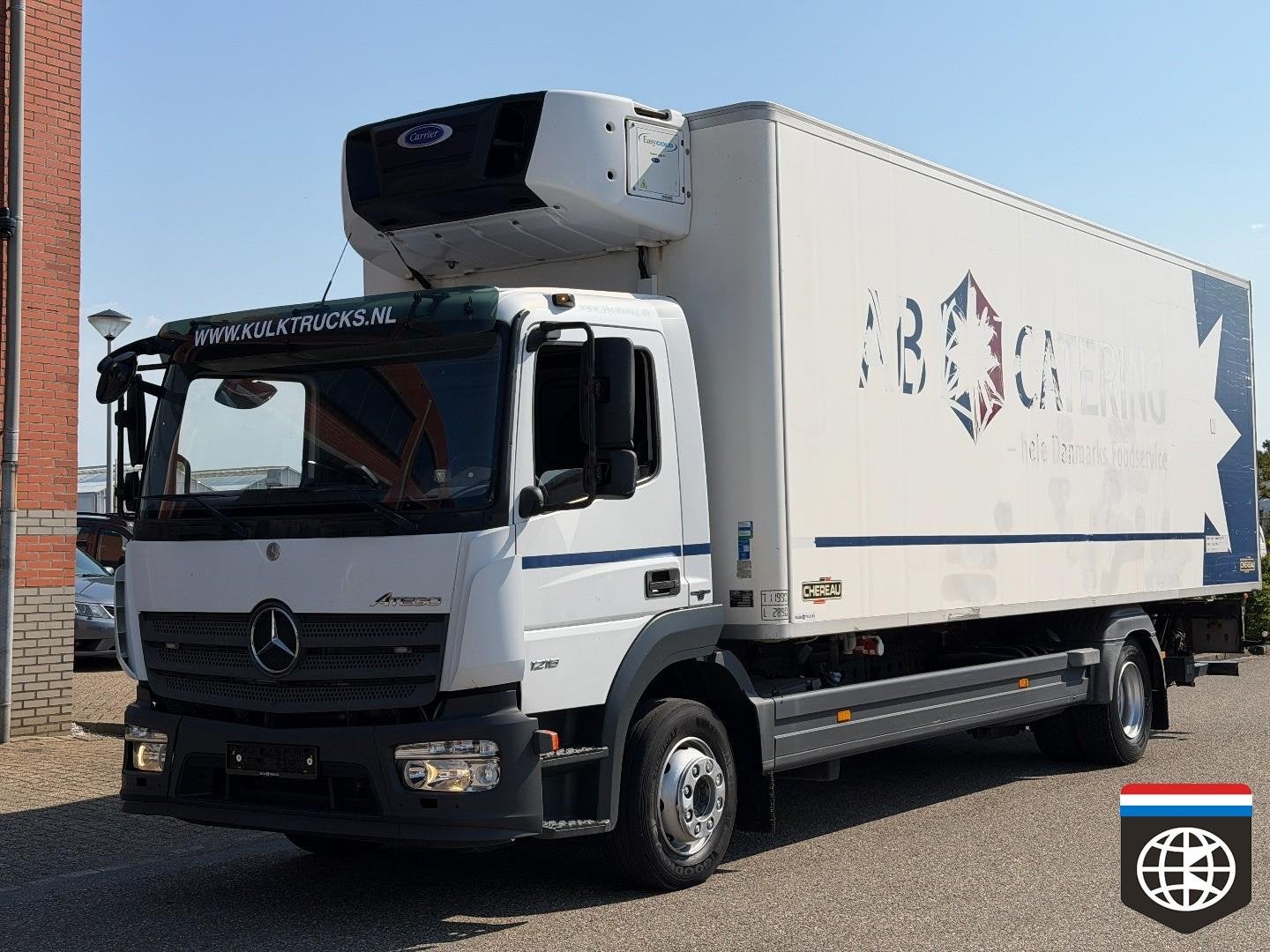 Mercedes-Benz ATEGO 1218 L CHEREAU - CARRIER deepfreezer mul, Auto's, Automaat, Euro 6, Overige kleuren, Mercedes-Benz