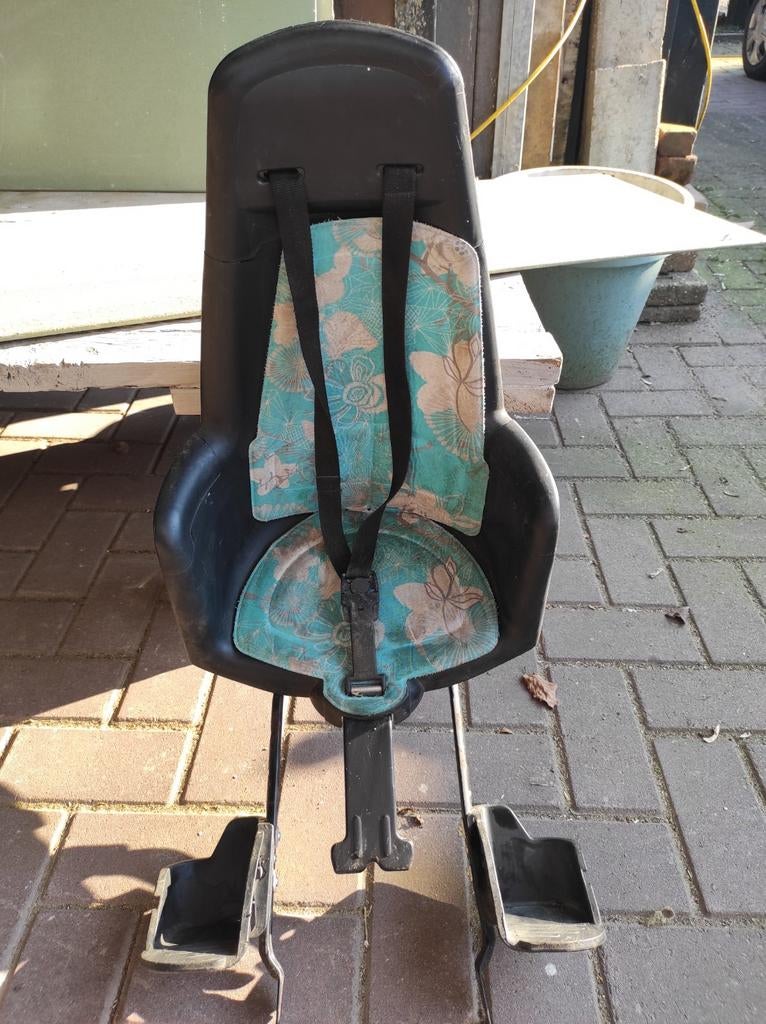 Kinder fietsstoeltje, Ophalen, Gebruikt, 0 t/m 13 kg, Voetsteuntjes