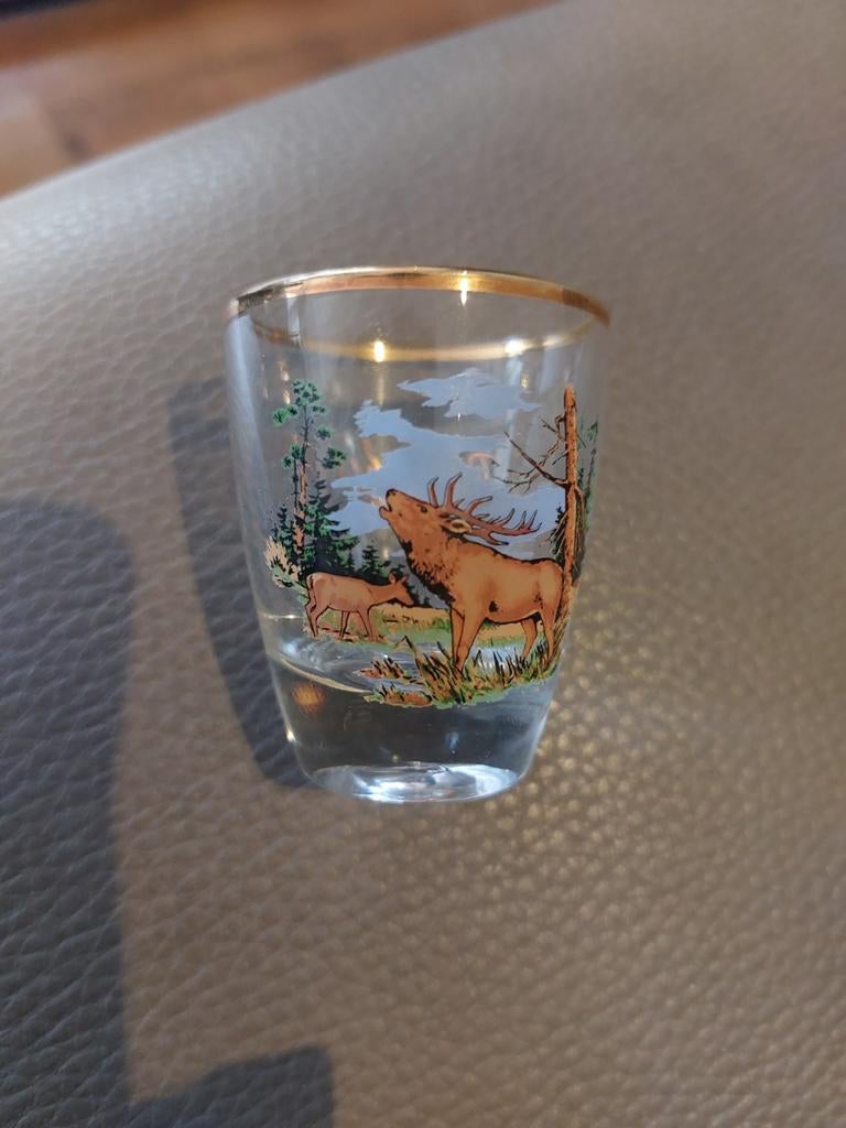Beekbergen glaasje souvenir, Ophalen of Verzenden, Bierglas