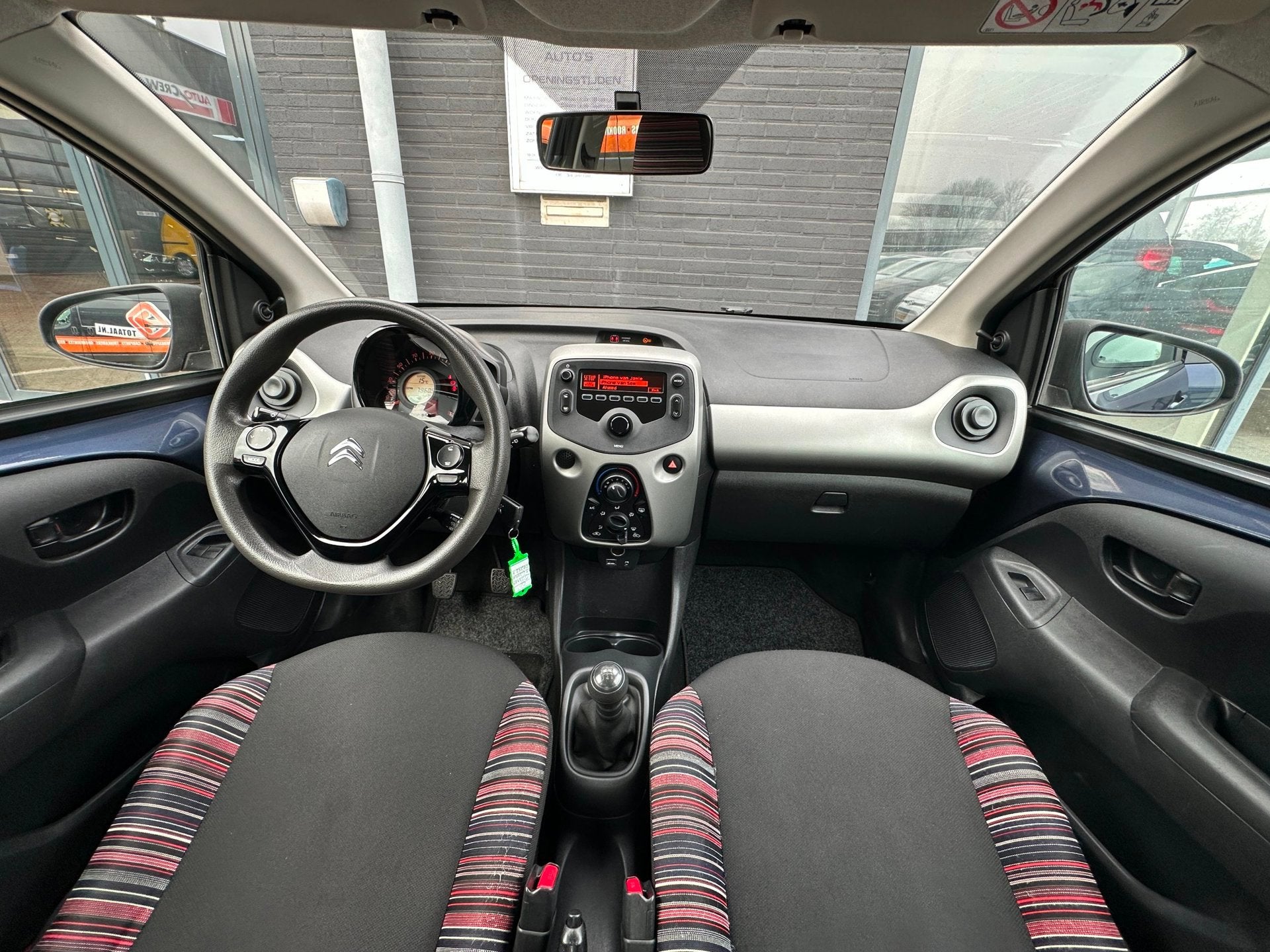 Citroen C1 1.0 e-VTi Feel/AIRCO/5-DRS/NL-AUTO NAP!, Voorwielaandrijving, Stof, Gebruikt, Euro 6