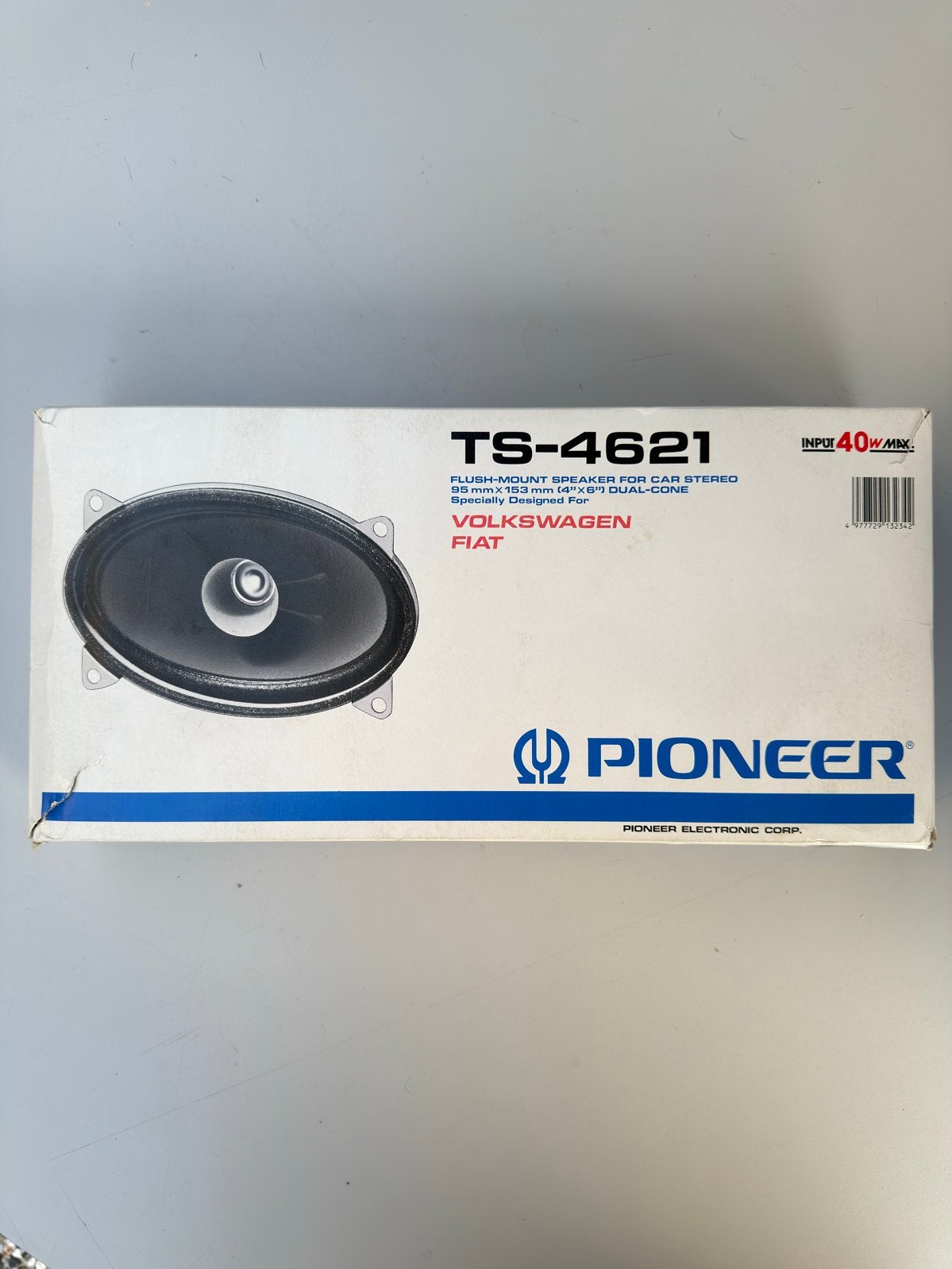 Pioneer TS-4621 Flush-Mount Speakers voor VW/Fiat, Auto diversen, Autospeakers, Ophalen of Verzenden, Zo goed als nieuw