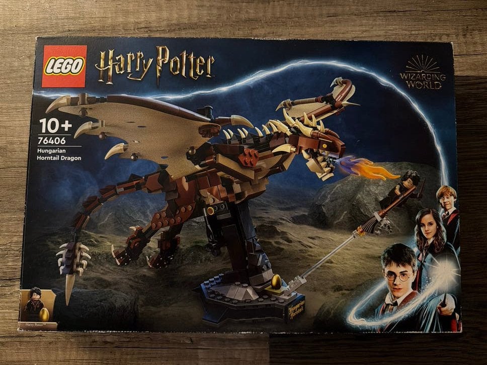 LEGO Harry Potter Hongaarse Hoornstaart Draak 76406, Compleet, Gebruikt, Lego, Harry Potter