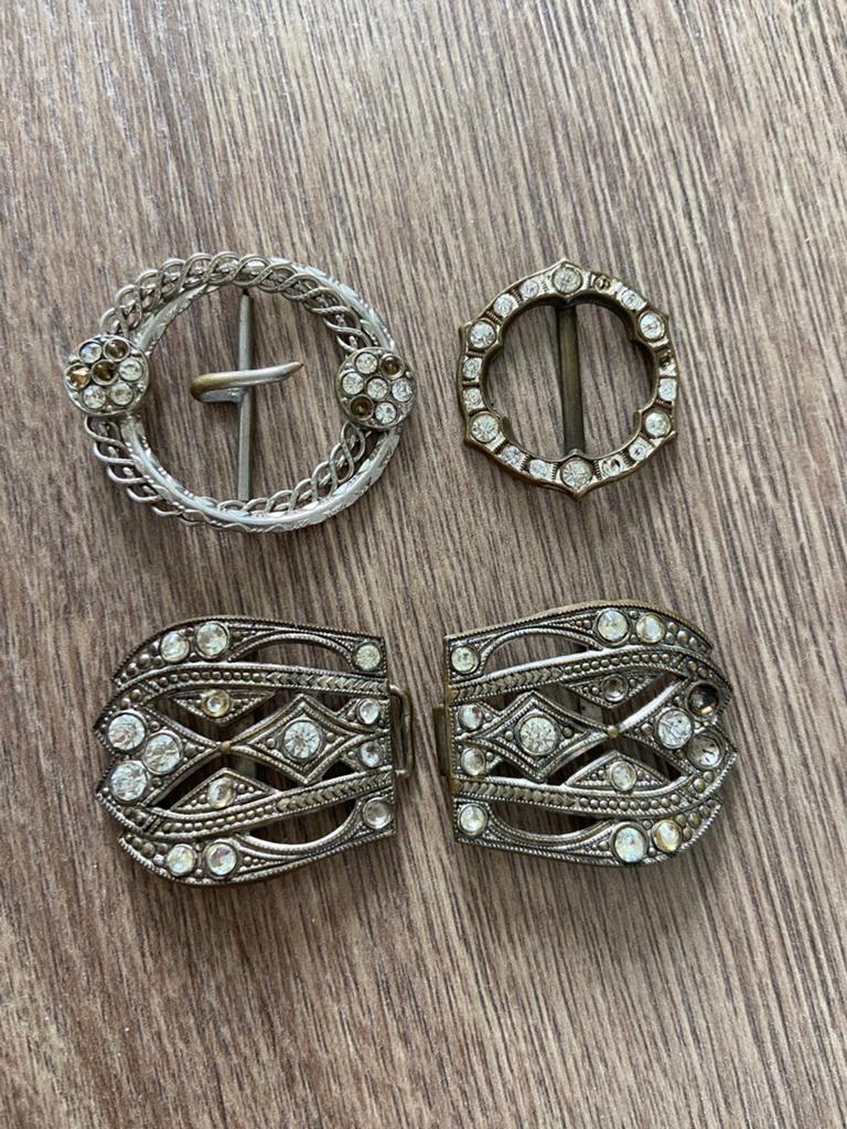Costume Jewellery Jewelry clips gesp broche glinstersteen, Ophalen of Verzenden