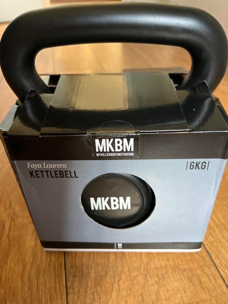 Kettlebell 6KG Faya Lourens MKBM, Sport en Fitness, Fitnessmaterialen, Ophalen, Nieuw, Kettlebell