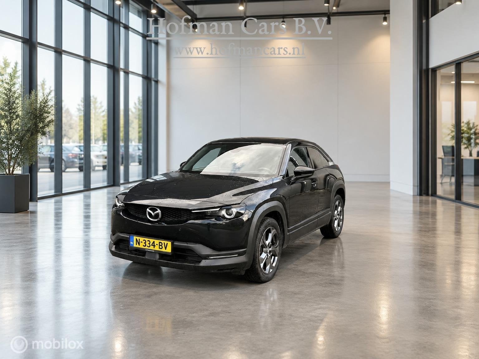 Mazda MX-30 e-SkyActiv 145 36kWh | SOH 93,69% | HUD | Leder, Auto's, 145 pk, Gebruikt, Zwart, Zwart