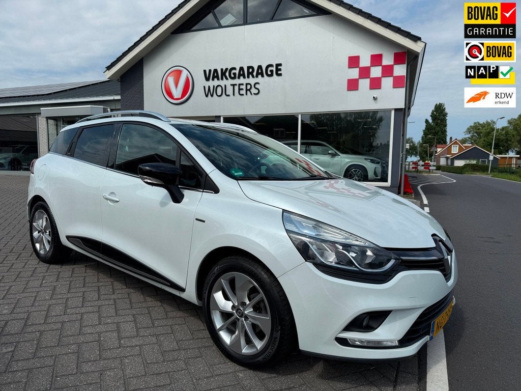 Renault Clio Estate 0.9 TCe Limited RIJKLAARPRIJS!, Auto's, Renault, Bedrijf, Te koop, Clio, ABS, Airbags, Airconditioning, Bluetooth