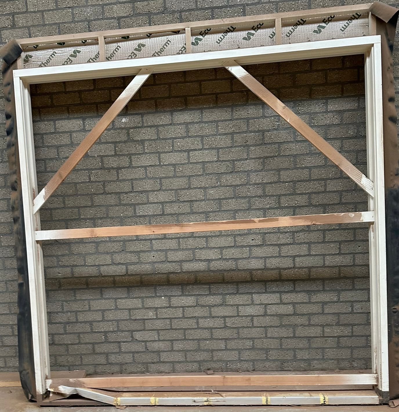 Meranti buitenkozijn incl dorpel, 2 stuks. Nieuw., Deurkozijn, Nieuw, Hout, Ophalen