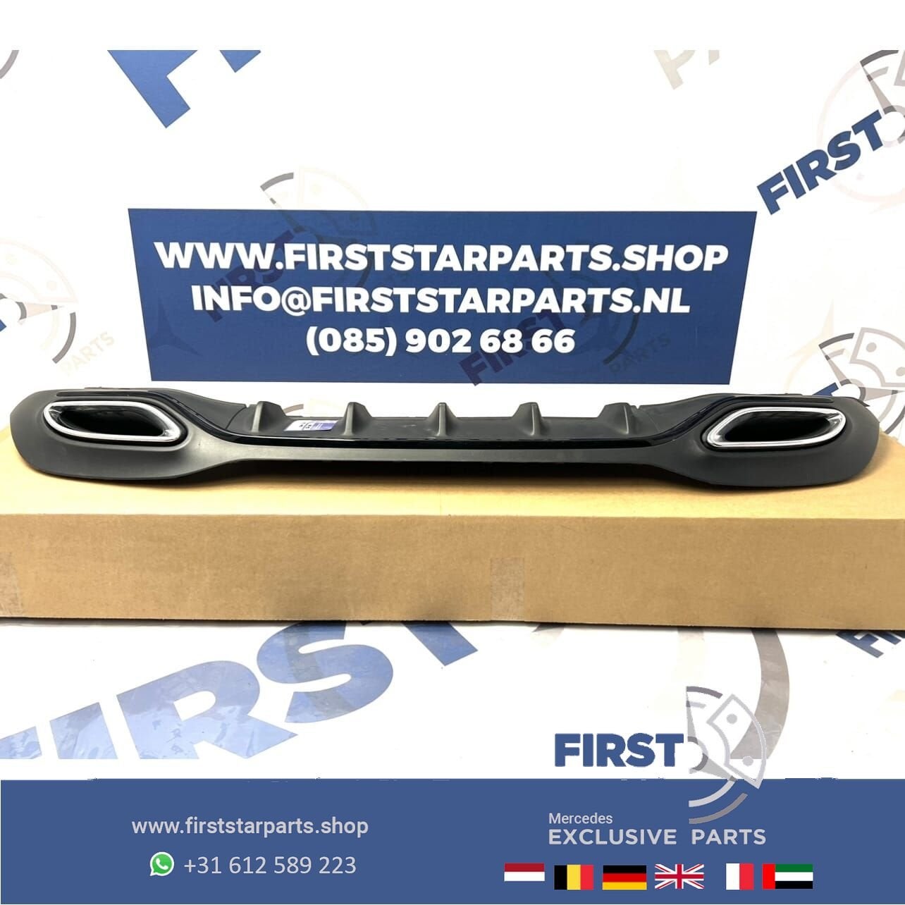 W177 AMG PAKKET DIFFUSER Mercedes A Klasse A1778854501 ACHTE