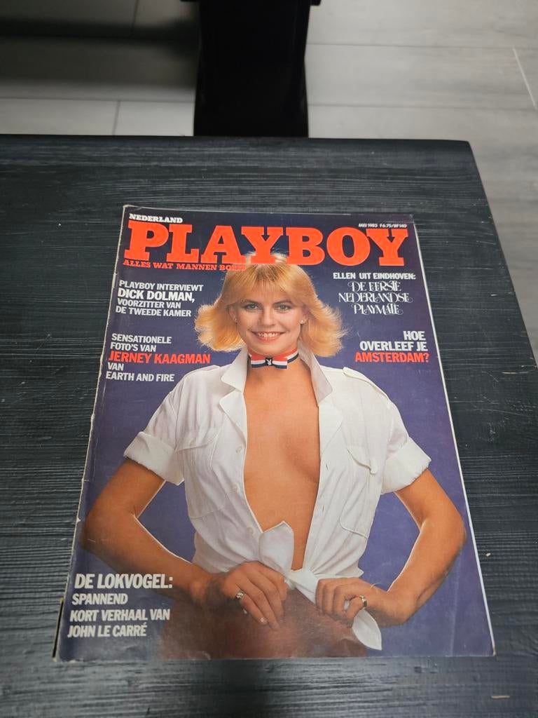 Playboy Nederland Mei 1983 - Ellen uit Eindhoven, Ophalen of Verzenden