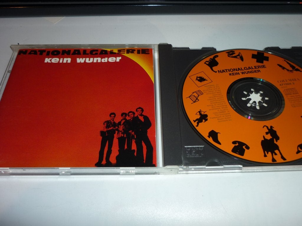 Nationalgalerie - Kein Wunder CD (Poprock), Inclusief boekje, Ophalen of Verzenden, Zo goed als nieuw, Poprock