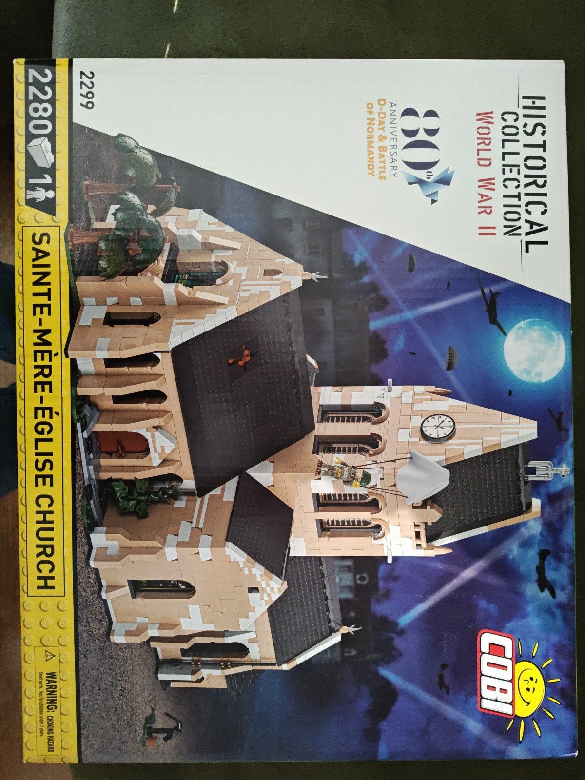 COBI Historical Collection WOII Sainte-Mère-Église Kerk, Ophalen of Verzenden, Nieuw, Overige merken