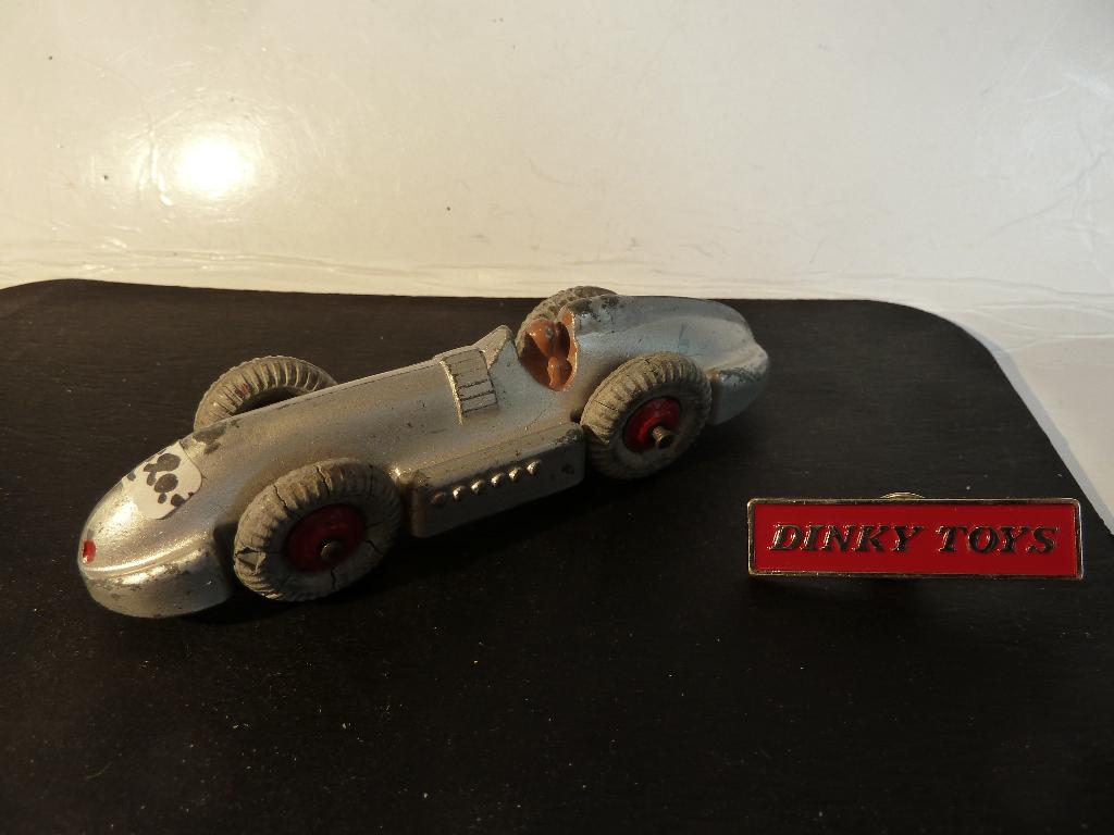 DINKY TOYS: 23 E SPEED OF THE WIND  1946 PRIJS(je): € 20.=, Ophalen of Verzenden, Gebruikt, Auto, Dinky Toys
