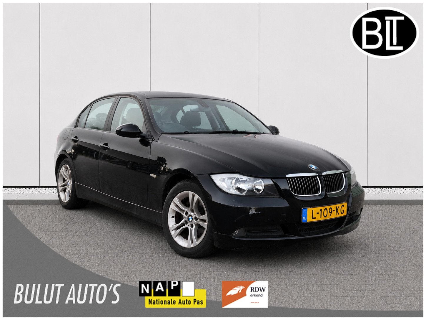 BMW 3-serie 318i LEES TEKST !, Startonderbreker, Achterwielaandrijving, Zwart, Handgeschakeld