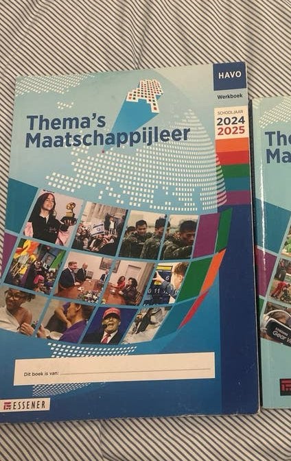 Thema's Maatschappijleer HAVO Werkboek, Ophalen of Verzenden, Gelezen, HAVO, Maatschappijleer