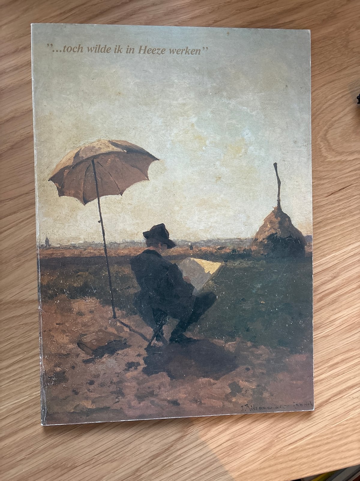 Kunstboek: "...toch wilde ik in Heeze werken", Verzenden, Gelezen, Schilder- en Tekenkunst