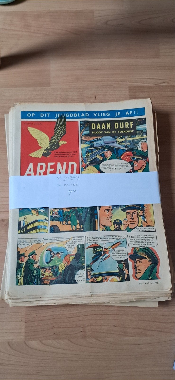 Jeugdblad Arend - 5e jaargang (1960) nrs. 20-52, Ophalen of Verzenden, Gelezen, Overige typen