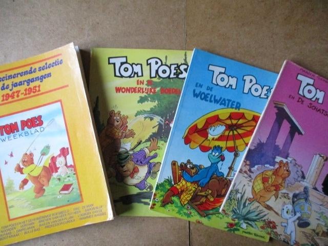 adv8420 tom poes, Boeken, Stripboeken, Gelezen, Eén stripboek, Ophalen
