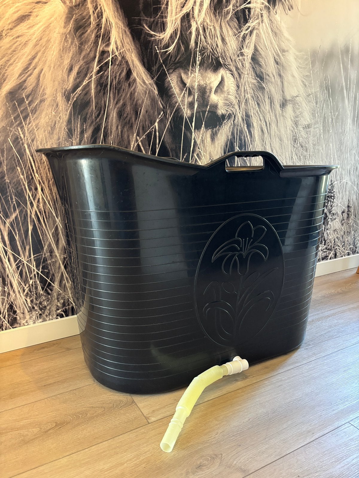 Losse plastic badkuip, Ophalen, Overige typen, Zo goed als nieuw, Minder dan 100 cm