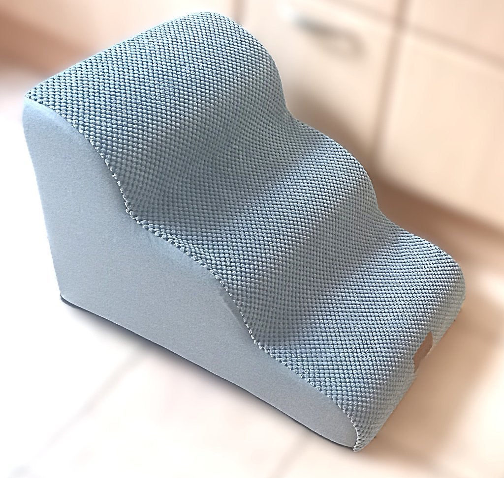Lichtgrijze hondentrap-helling met 3 treden - 57x40x39 cm, Dieren en Toebehoren, Honden-accessoires, Ophalen, Hondentrap