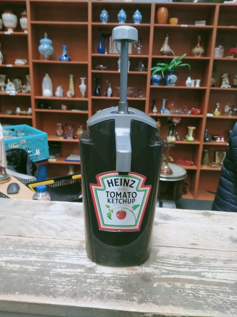 Heinz Ketchup Dispenser - Groot Formaat, Ophalen of Verzenden, Gebruikt