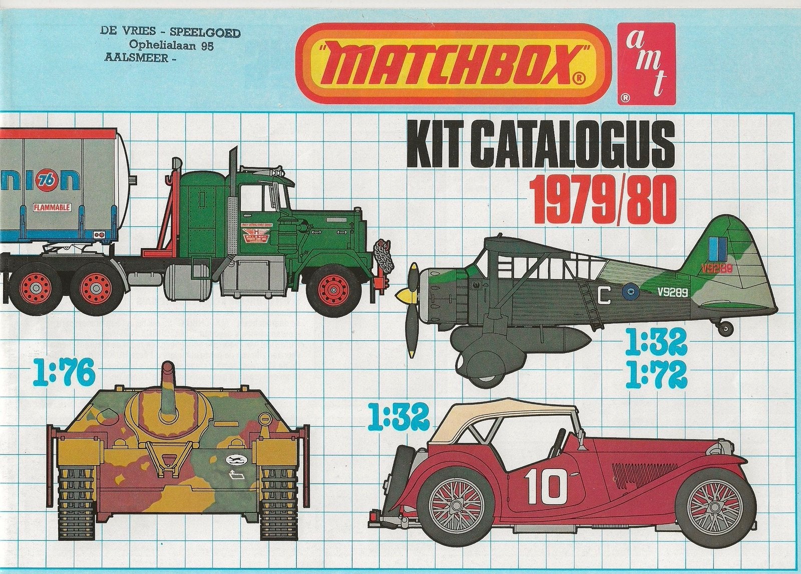 Matchbox kit catalogus 1979/80 zgan, Overige merken, 1:50 of kleiner, Auto, Ophalen of Verzenden