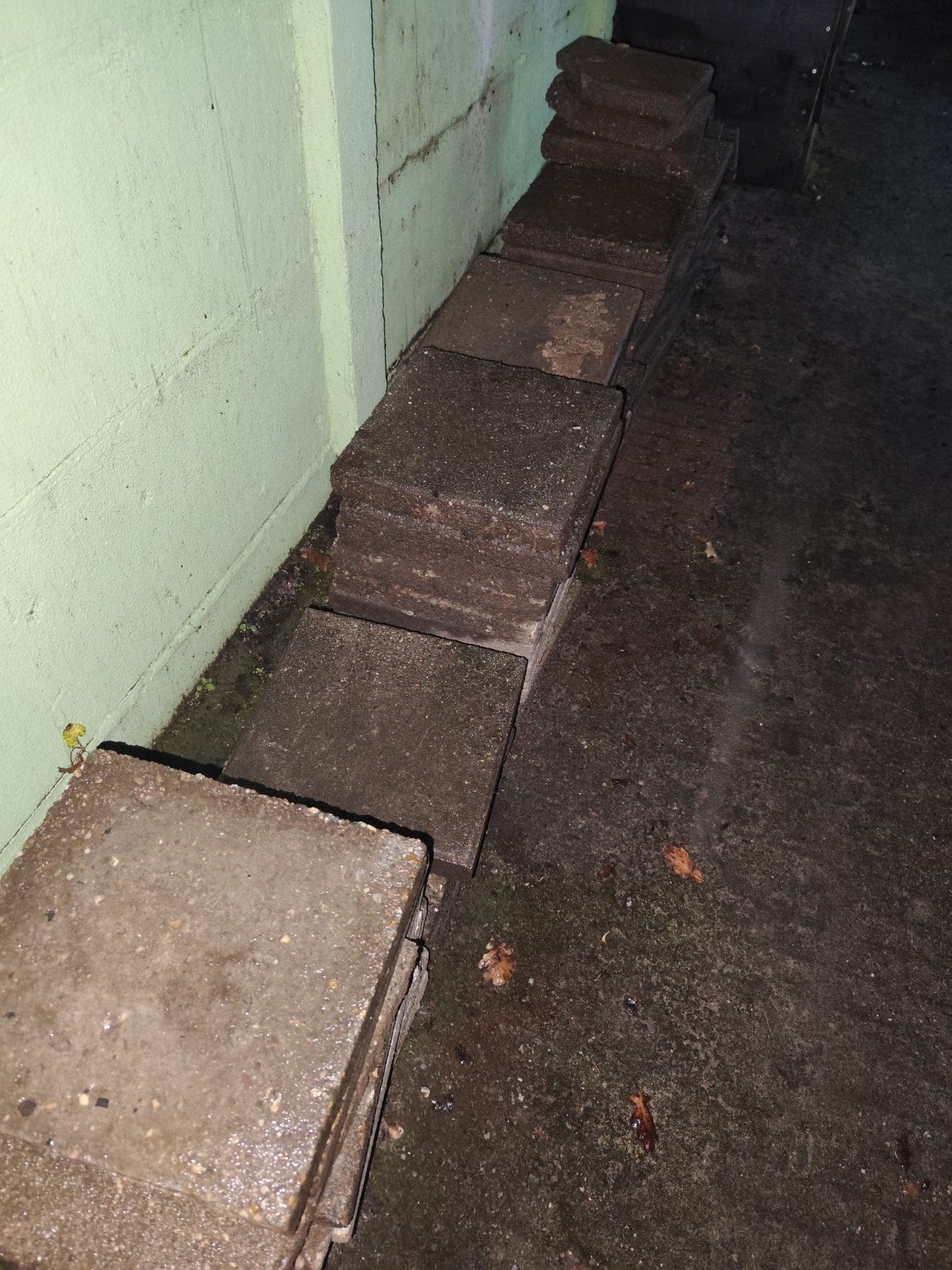 30x30 beton tegels, Tuin en Terras, Ophalen, Gebruikt, 5 tot 10 m², Beton