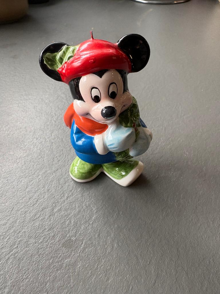 Mickey mouse Schmid beeldje/ hanger, Verzamelen, Ophalen of Verzenden, Mickey Mouse, Zo goed als nieuw, Beeldje of Figuurtje