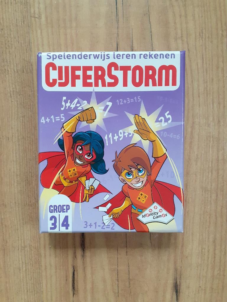 Gratis* Cijferstorm groep 3/4 leren rekenen (nieuw!), Ophalen of Verzenden, Nieuw, Rekenen