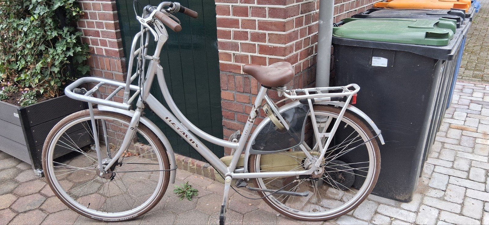Batavus dames bakfiets., Fietsen en Brommers, Ophalen of Verzenden, Gebruikt, Goederen