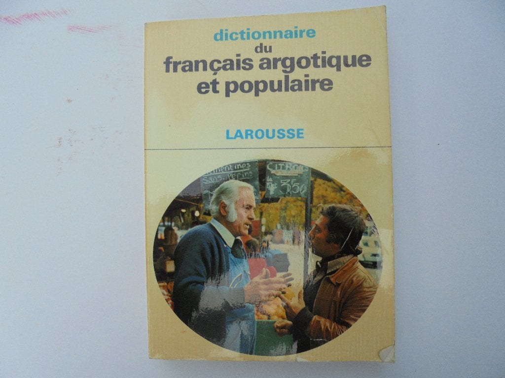 Retro 1977 Dictionnaire Francais argotique et populaire, Ophalen of Verzenden, Overige uitgevers, Nederlands