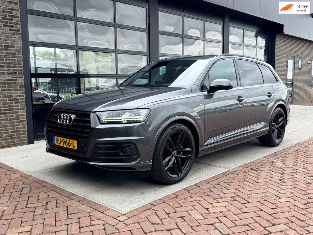 Audi Q7 3.0 TDI quattro Pro Line + 7p | Navi | HUD | Bose |, Auto's, Audi, Automaat, Gebruikt, 241 €/maand, 7 stoelen