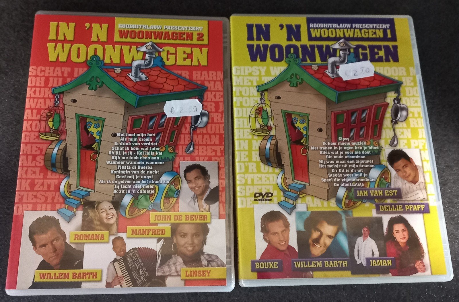 In 'n Woonwagen 1 & 2 DVD Boxset nummer 3, Alle leeftijden, Ophalen of Verzenden, Boxset