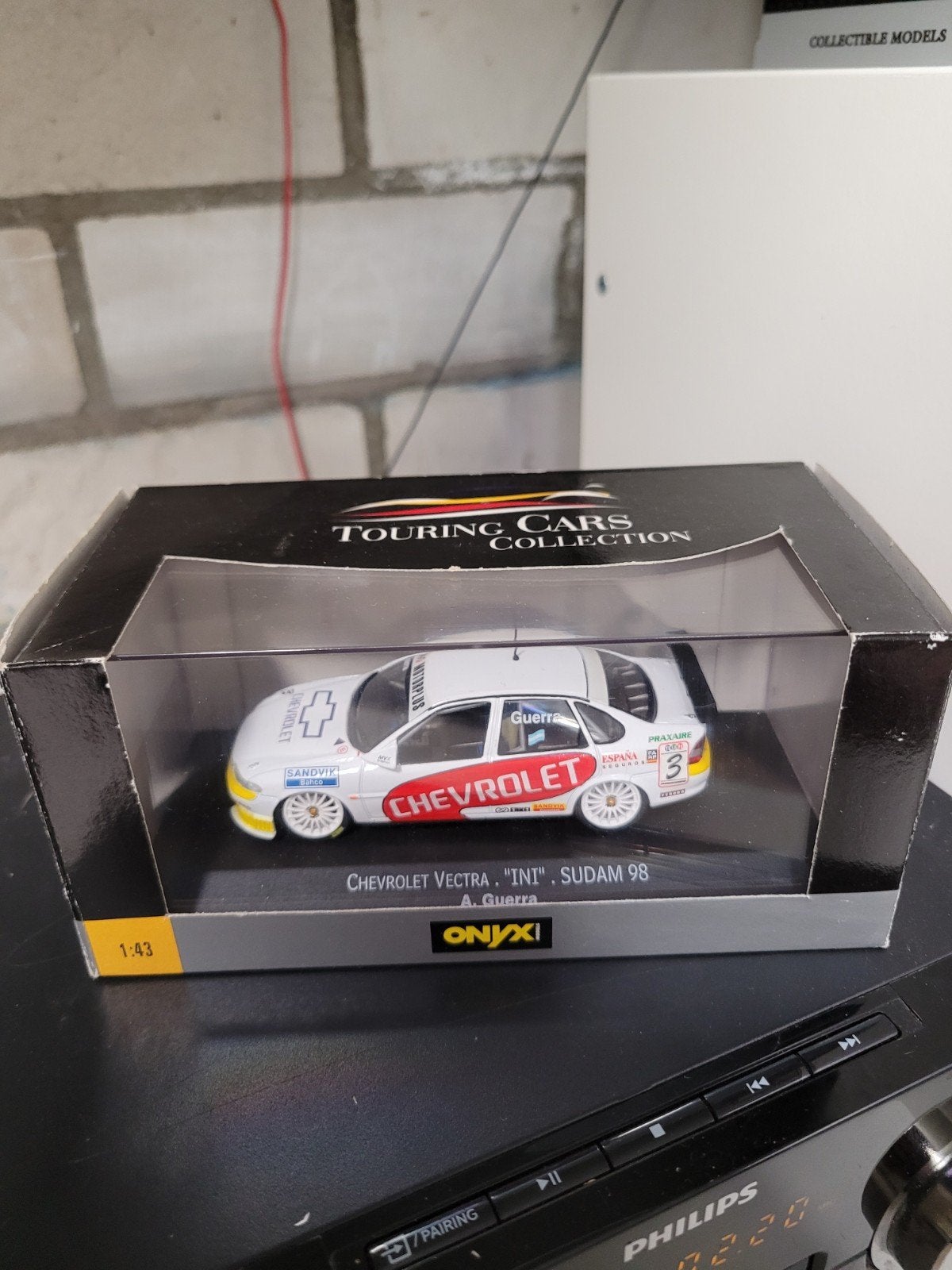 opel vectra onyx 1:43 XT130, Hobby en Vrije tijd, Modelauto's | 1:43, Ophalen of Verzenden, Zo goed als nieuw, Auto, Overige merken