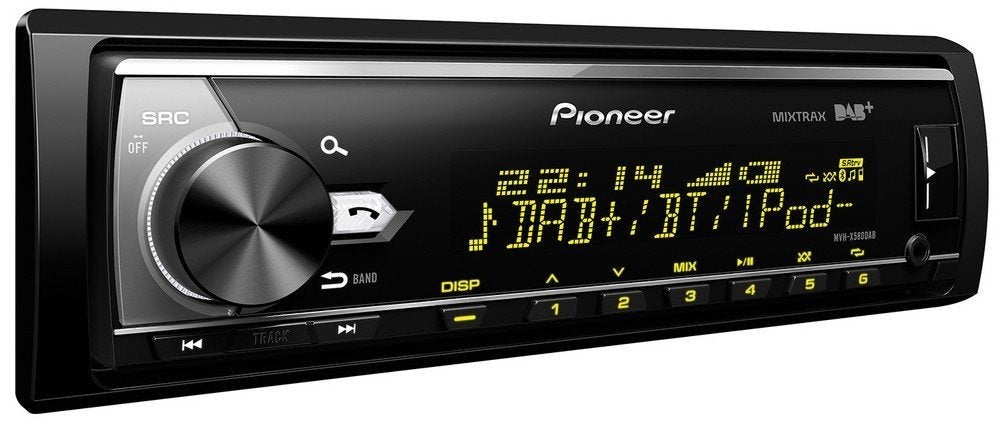 Pioneer MVH-X580DAB USB Bluetooth, Nieuw, Ophalen of Verzenden, Pioneer