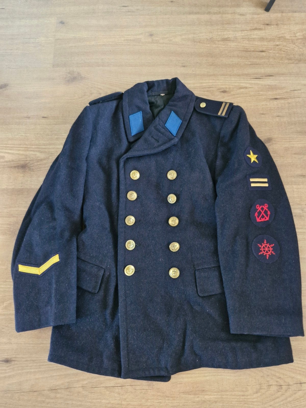 jaren 60 DDR NVA Volksmarine Kolani, Verzamelen, Militaria | Algemeen, Ophalen of Verzenden, Landmacht, Duitsland, Kleding of Schoenen