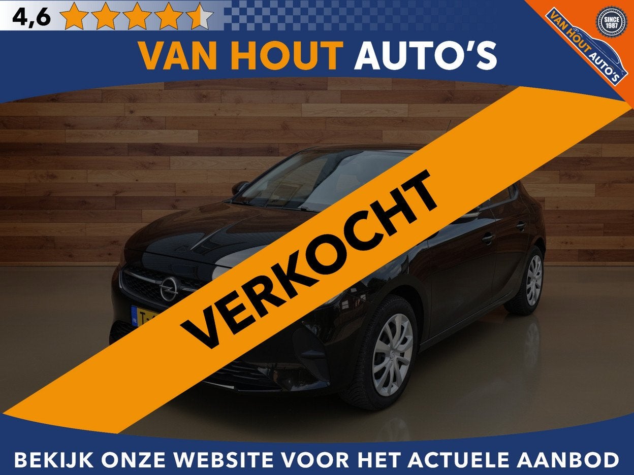 Opel Corsa Electric 50 kWh | Edition | SOH 96,44% VERKOCHT, Gebruikt, Met garantie (alle), 24 min, Zwart