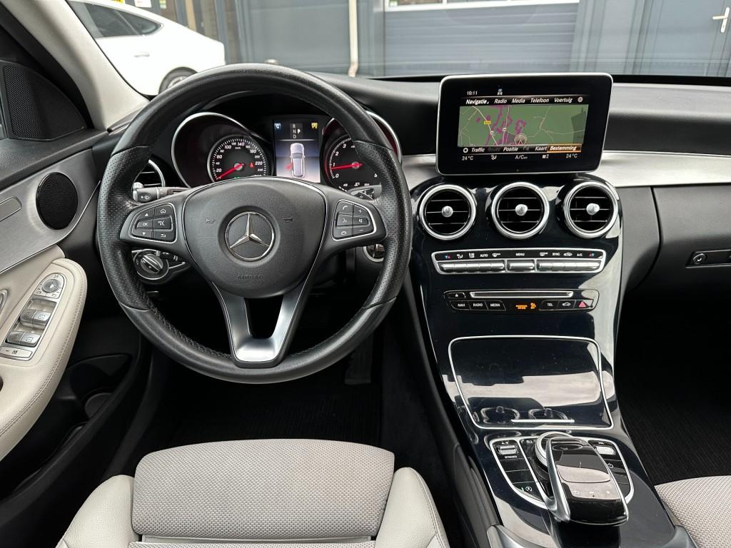 Mercedes-Benz C-Klasse C180 Estate Aut.PremiumPlus Camera Le, Automaat, Startonderbreker, Zwart, Benzine