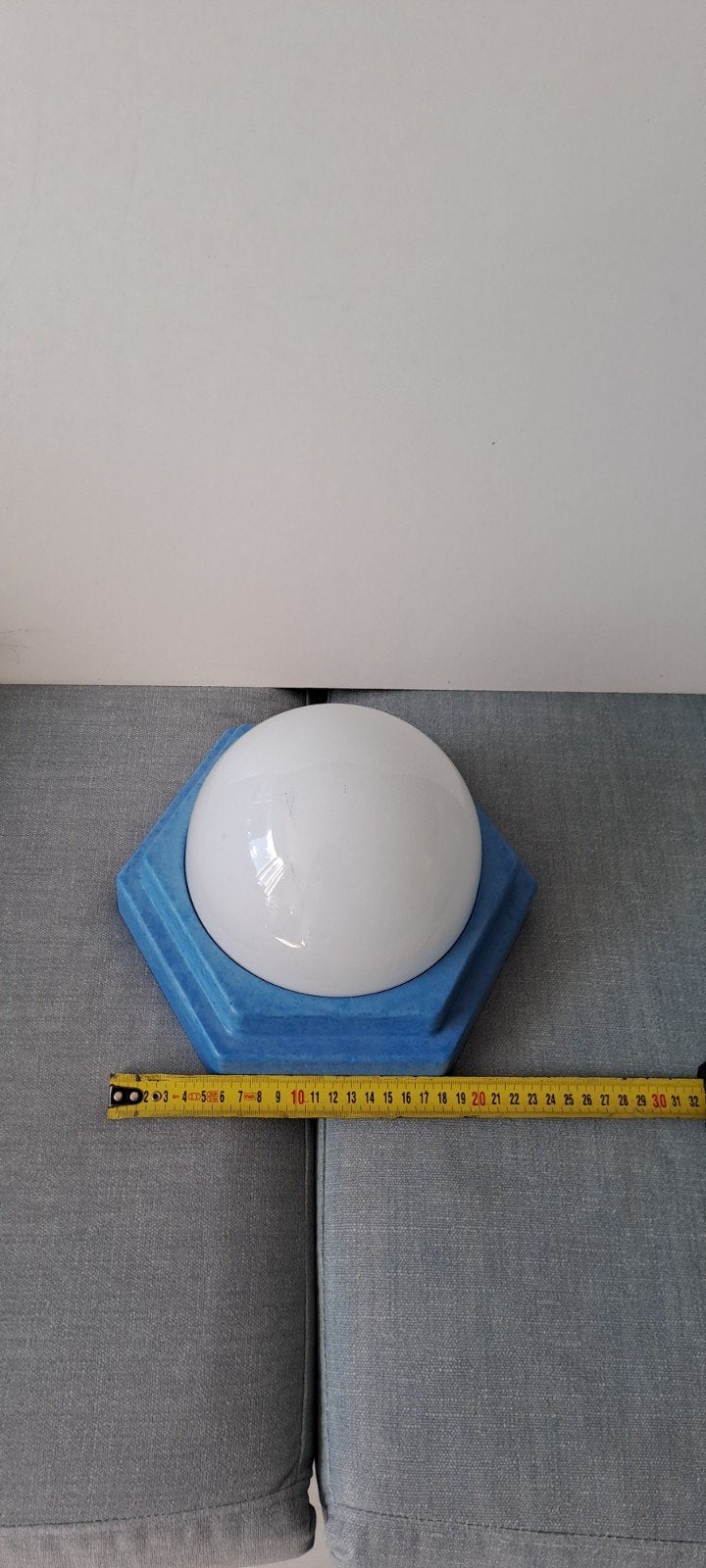 Retro plafonnière plafond lamp, Ophalen of Verzenden