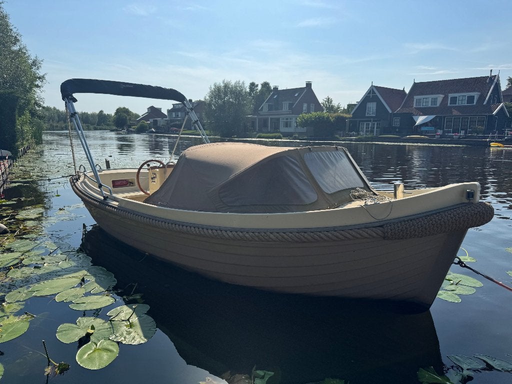 Enkhuizen 570 overnaadse spiegelsloep, inclusief trailer, Watersport en Boten, 1.95 meter, 21 pk, Diesel, Ophalen