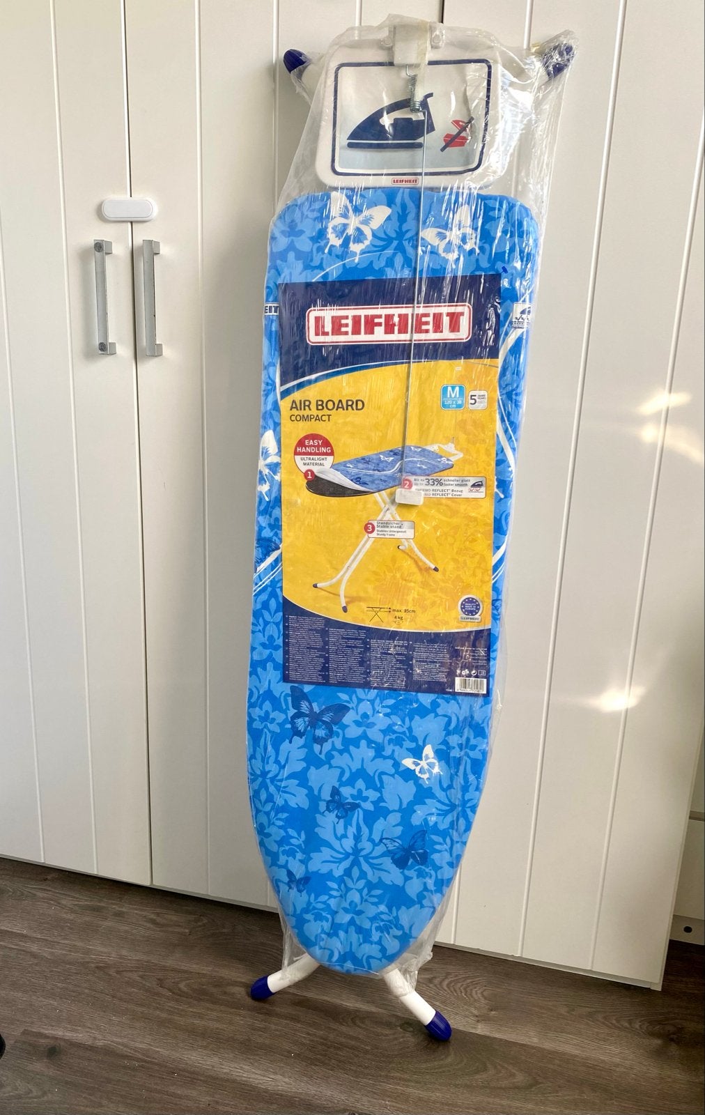 Leifheit Air Board Compact M Strijkplank - Nieuw, Ophalen, Nieuw, Rechthoekig, 50 tot 100 cm